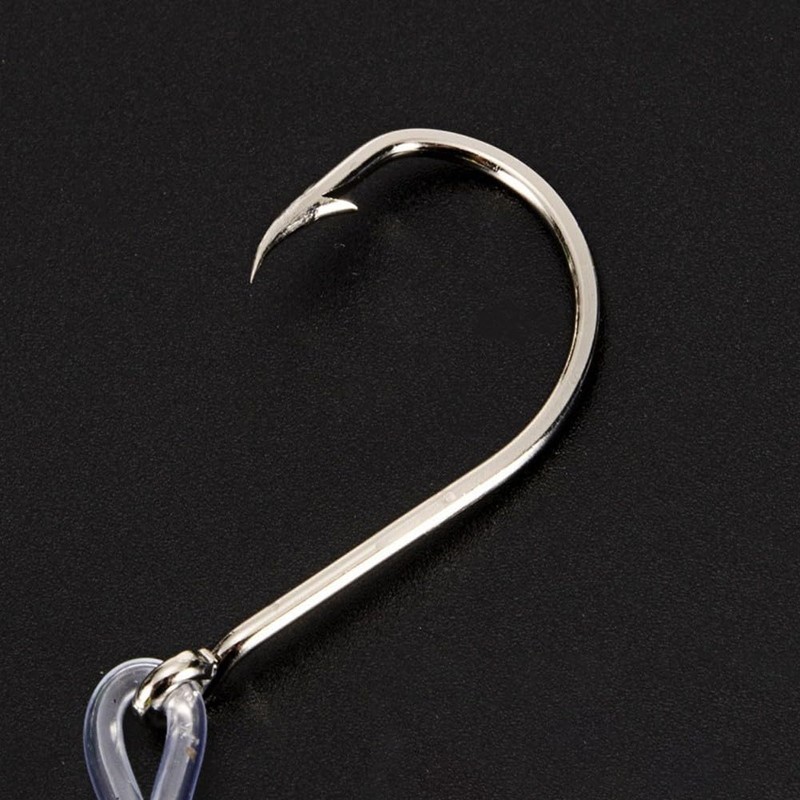 Feather Trolling Skirt Tuna Fishing Lure with Steel Hooks for