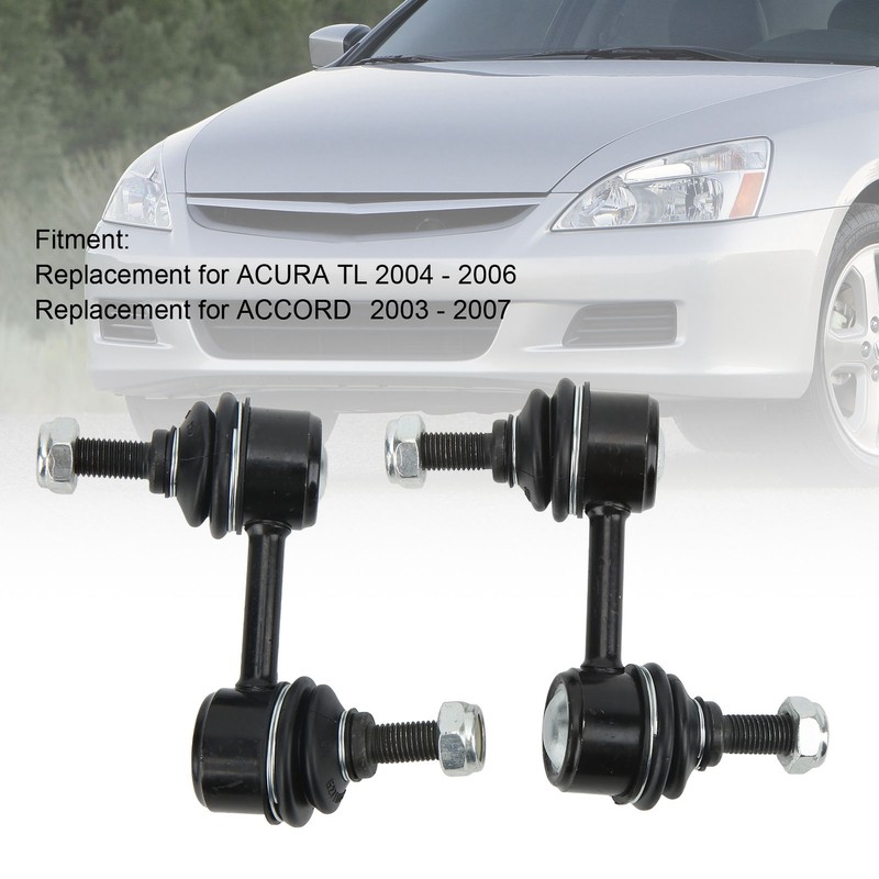 Pair Front Stabilizer Bar Link K90660 Noise Reduction Replacement for