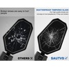 SAUTVS Rear View Side Mirrors for Can-Am Commander Trail 2018-2026