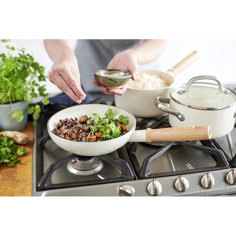 GreenChef Green Chef Casserole IH Safe 16cm Ceramic Non-Stick Fluorine