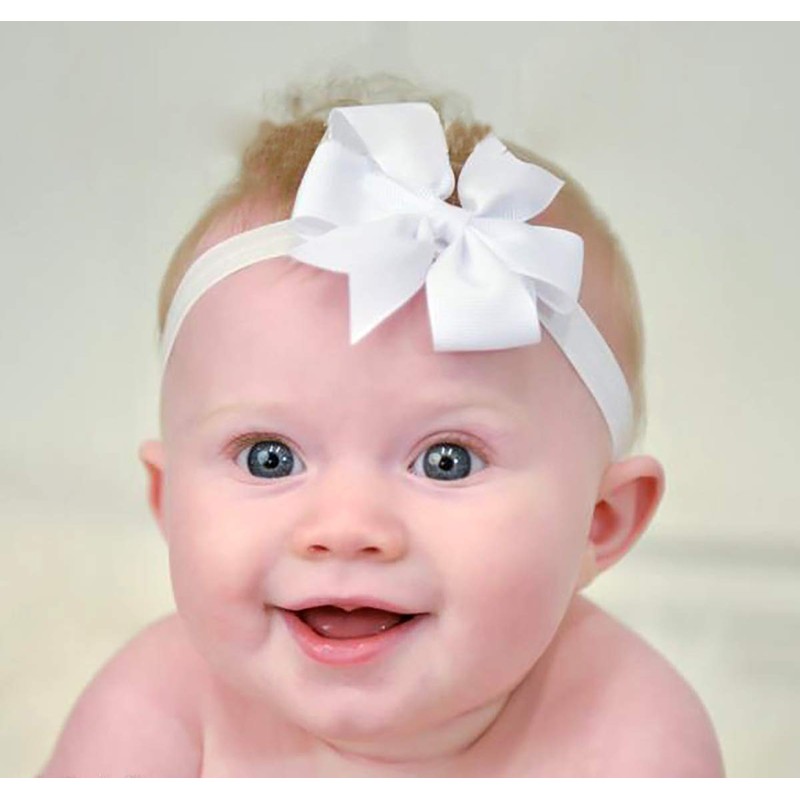 PUBAMALL 40 pcs diadema para bebé, cintas para niñas para