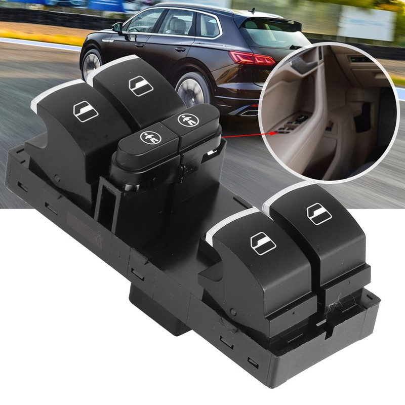 Front Left Power Master Window Switch Fit for Sharan Touran