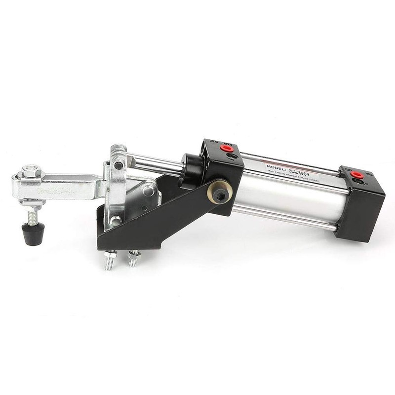 Pneumatic Clamp,Akozon Professional Cylinder Pneumatic Hold 300mm GH-12130 Use in