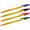 BIC Cristal Original Ballpoint Pens, Every-Day Biro Pens with Fine