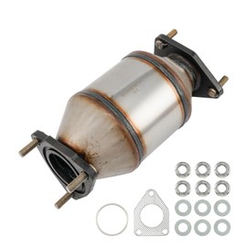PHILTOP Rear High Flow Catalytic Converter Compatible with Honda, Acura Accord 2.4L 2008-2012, TSX 2.4L 2009-2013 Direct-Fit Catalytic Converter Kit 16436, 642118, 18209 (EPA Compliant)