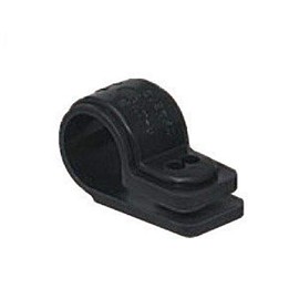 Mirai Industry KT-5 SV Single Saddle, Compatible Diameter: 0.5 - 0.6 inches (13 - 15 mm), Black, 50 Pieces