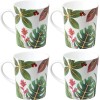 Bone Gracie Bone China Birds of Paradise Coffee Tea Mugs