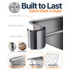 Matchwaves Grilling Prep and Serve Trays with Lid, Stainless Steel