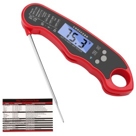 Lonicera Digital Thermometer for Cooking Food and Meat. Waterproof & Instant ...