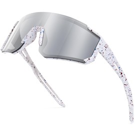 SEKKAF Youth Baseball Sunglasses for Boys Girls Age 6-12 Softball Cycling Sports Sunglasses for Kids Lightweight Frame