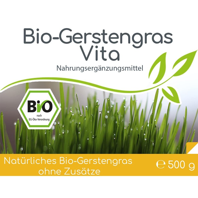 Cellavita Organic Barley Grass Vita - the Superfood Organic Vegan