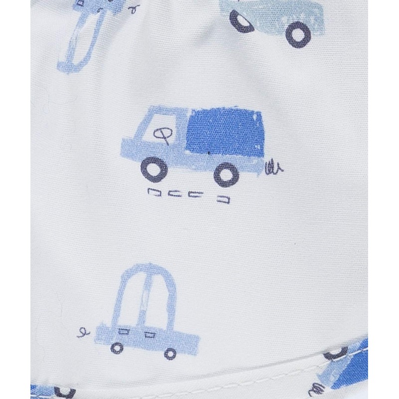 Döll Baby Boys' Tie Hat with Peak and Neck Protection