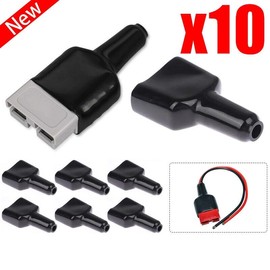 10x Waterproof for Anderson Style 50A Plug dust Cable Sheath Cover 50A /50 AMP, 50A PLUG COVER
