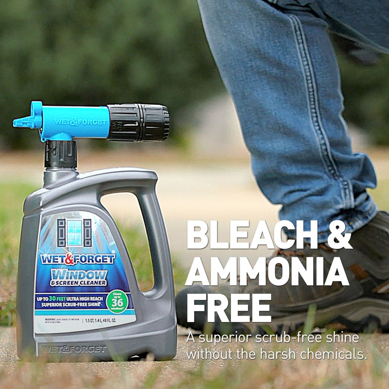 Wet & Forget Window & Screen Cleaner – Outdoor Window