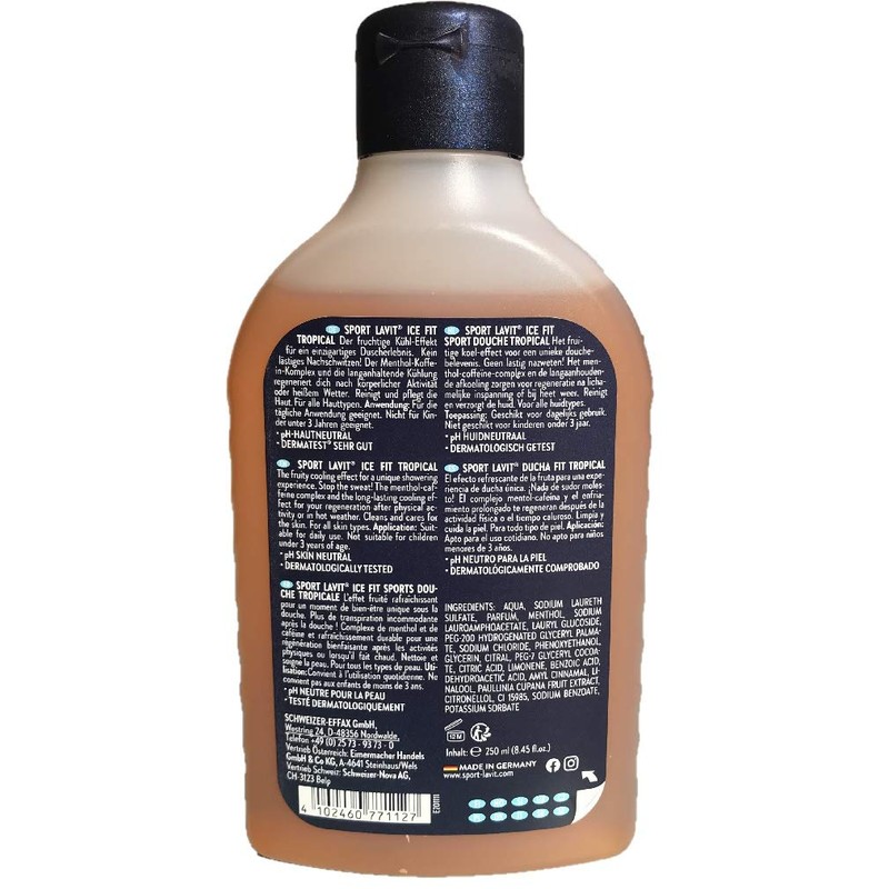 SPORT LAVIT® Ice Fit Tropical Shower Gel 250 ml Fruity