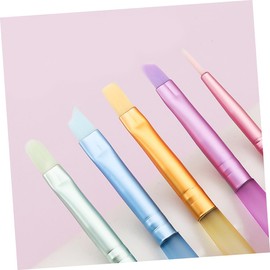 Ipetboom 5Pcs Nail Art Brush Set for DIY Manicure Durable Nail Painting Tools with Comfortable Handles Friends and Family