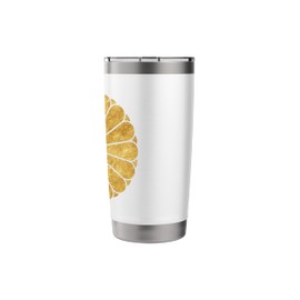 Oriental Faux Gold Kiku Chrysanthemum Mon Art Stainless Steel Insulated Tumbler