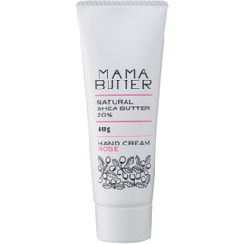 Mama Butter Additive-Free Hand Cream Rose [Shea Butter Formulated Highly Moisturizing] 1.4 oz (40 g)