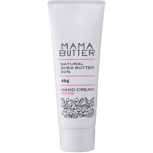 Mama Butter Additive-Free Hand Cream Rose [Shea Butter Formulated Highly