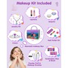 Kids Makeup Kit for Girl, Mermaid Toys for Makeup Sets,