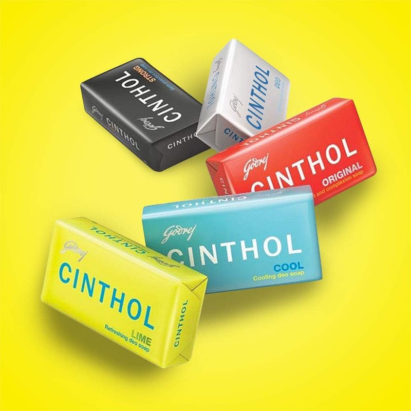 Cinthol Lime Soap, 75g (Pack of 4)