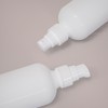 12Pack 4oz White Glass Pump Bottle with Pump Dispenser,120ml Small
