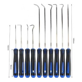 Juego Ganchos Garfios Extra Largos Para Oring 300mm 10pz