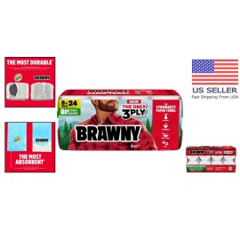 Exceptional 3-Ply Tear-A-Square Paper Towels - Strong & Absorbent, 912 Sheets