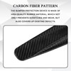 QKYS 2PCS Car Bumper Guard Strip, Scratch-Resistant Anti-Collision Patch, Rubber