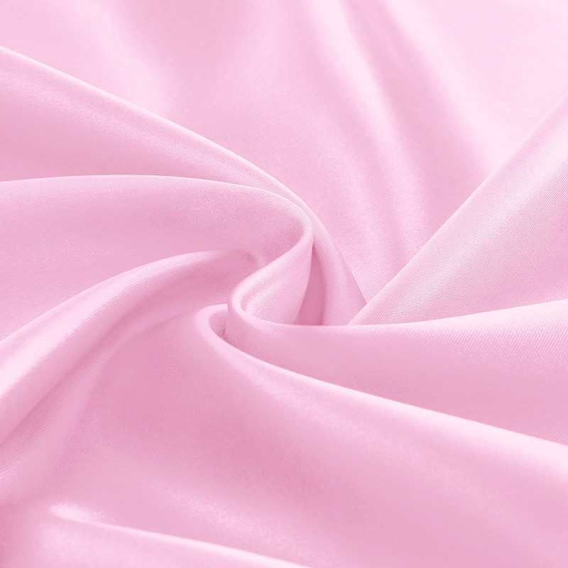 KKJIAF 1 Pack 108Inch Round Table Cloth, Light Pink Tablecloth