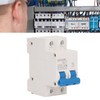 2P Mini DC Circuit Breaker 4kA Icu 6kV Uimp Fast