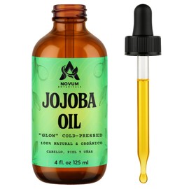Aceite de Jojoba Puro Prensado en Frío 125 ml con Gotero  Hidratación y Nutrición Natural para Piel, Cabello y Uñas  Aceite Portador Orgánico, Vegano