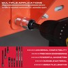 9-Piece Impact Socket Adapter Set, 1/4" 3/8" 1/2" Driver Socket