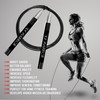XV Warrior Speed Jump Rope - Self-Locking, Screw-Free Design –