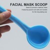 3Pcs Skin Spatula Large Mask Scoop 20ML Lotion Scooper Plastic