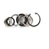 RIDEX Wheel Bearing Kit 654W0035 Rear Outer Diameter: 52 mm