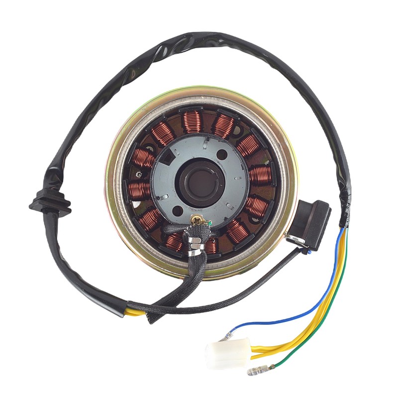 Magneto Stator with Flywheel Rotor Kit 12 Coil 5 Wire