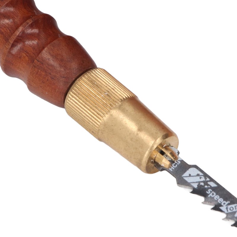 Greensen Bequemer Griff Holz Sägegriff mit 5 -pcs -Ersatzsägen, Nicht