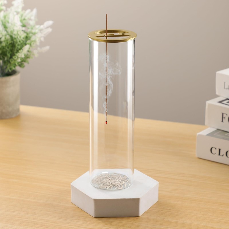 Ceremony Incense Holder, 2 in 1 Incense Burner for Sticks,