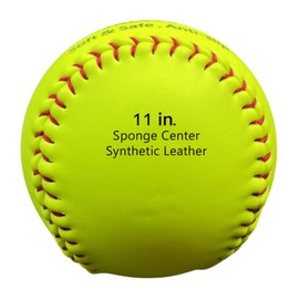 Jadekylin Safety & Soft Softball for Practice,Training and Recreation (JKL400 6-Pack, 11 inch)
