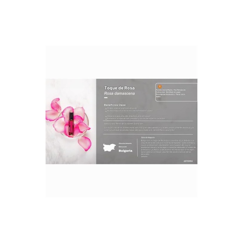 DoTERRA Rose Touch Essential Oil (Rosa Damascena) - 10mL