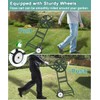Artigarden Garden Hose Reel Cart with Wheels, Outdoor Heavy Duty