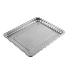 Nuwave Genuine Heavy Duty 18/8 Stainless Steel Tray by Original Manufacturer, Compatible with Bravo XL Models, Convectional Ovens, 11 x 12.75 x 1.3 inches