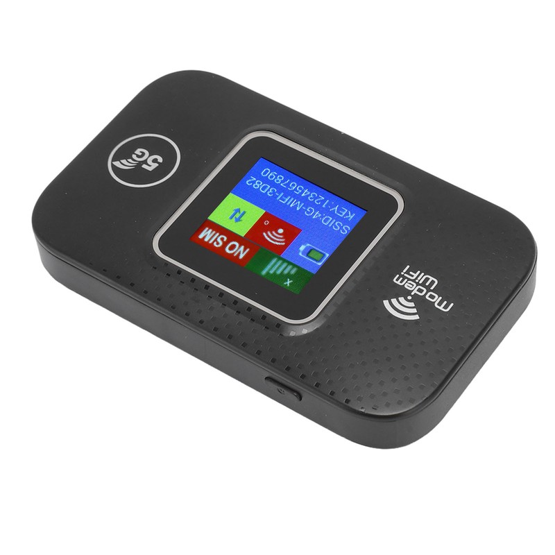 4G LTE Mobile WiFi Hotspot with SIM Card Slot for