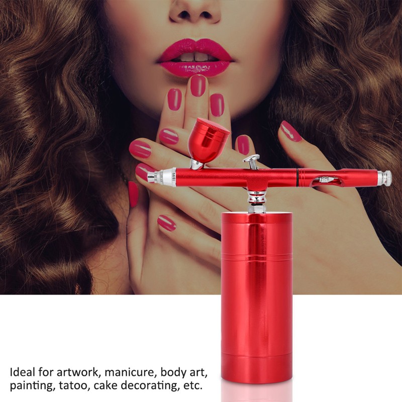 0.3mm Portable Airbrush Air Compressor Tattoo Face Body Painting Spraying
