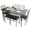 Dining Table Set for 6, Kitchen Table and Chairs for