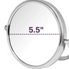 Model's Choice Two-Sided Tabletop Makeup Mirror - Makeup Mirror with