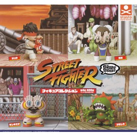 Street Fighter GRAPE BRAIN Figure Collection, Set of 4 Types
