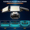 LED Security Lights Motion Sensor Outdoor Lights, 6500K Daylight, IP65