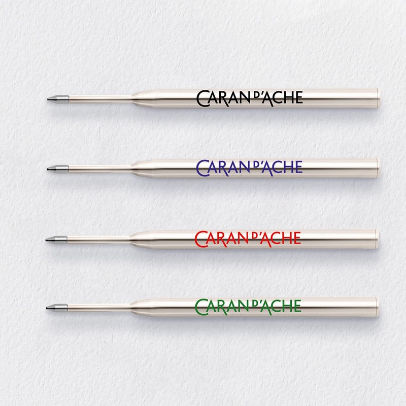 Caran D'ache Refills Red Goliath Medium Point Ballpoint Pen -